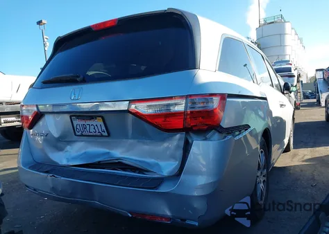 2012 Honda Odyssey Ex from USA, damaged, VIN 5FNRL5H42CB045062